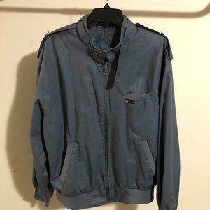 Members Only Racer Jacket - Large - Light Blue